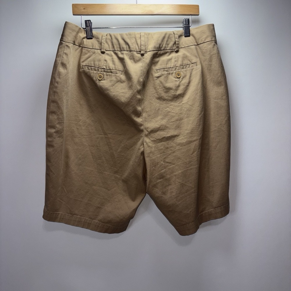 Talbots Woman Heritage Fit Khaki Bermuda Shorts – Size 14W - Picture 6 of 6